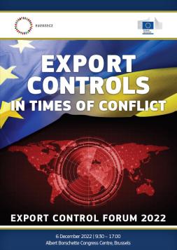 Export Control Forum poster 2022